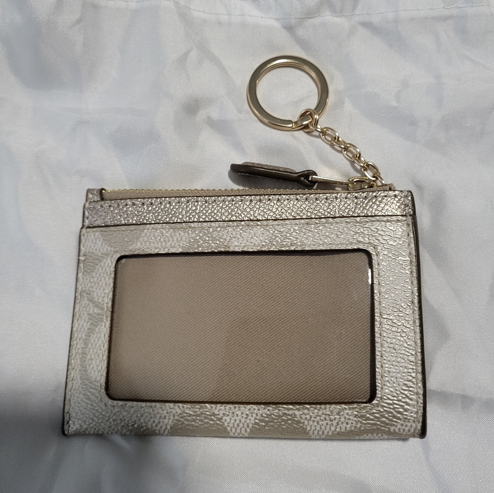 Coach Gold Card Holder - Picture 2 of 2